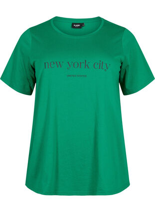 ZizziFLASH - T-shirt met motief, Jolly Green, Packshot image number 0